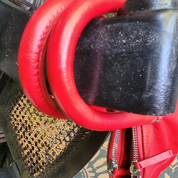 VINTAGE NICE COW LEATHER HANDBAG BY ZARA - Picture 7 of 8